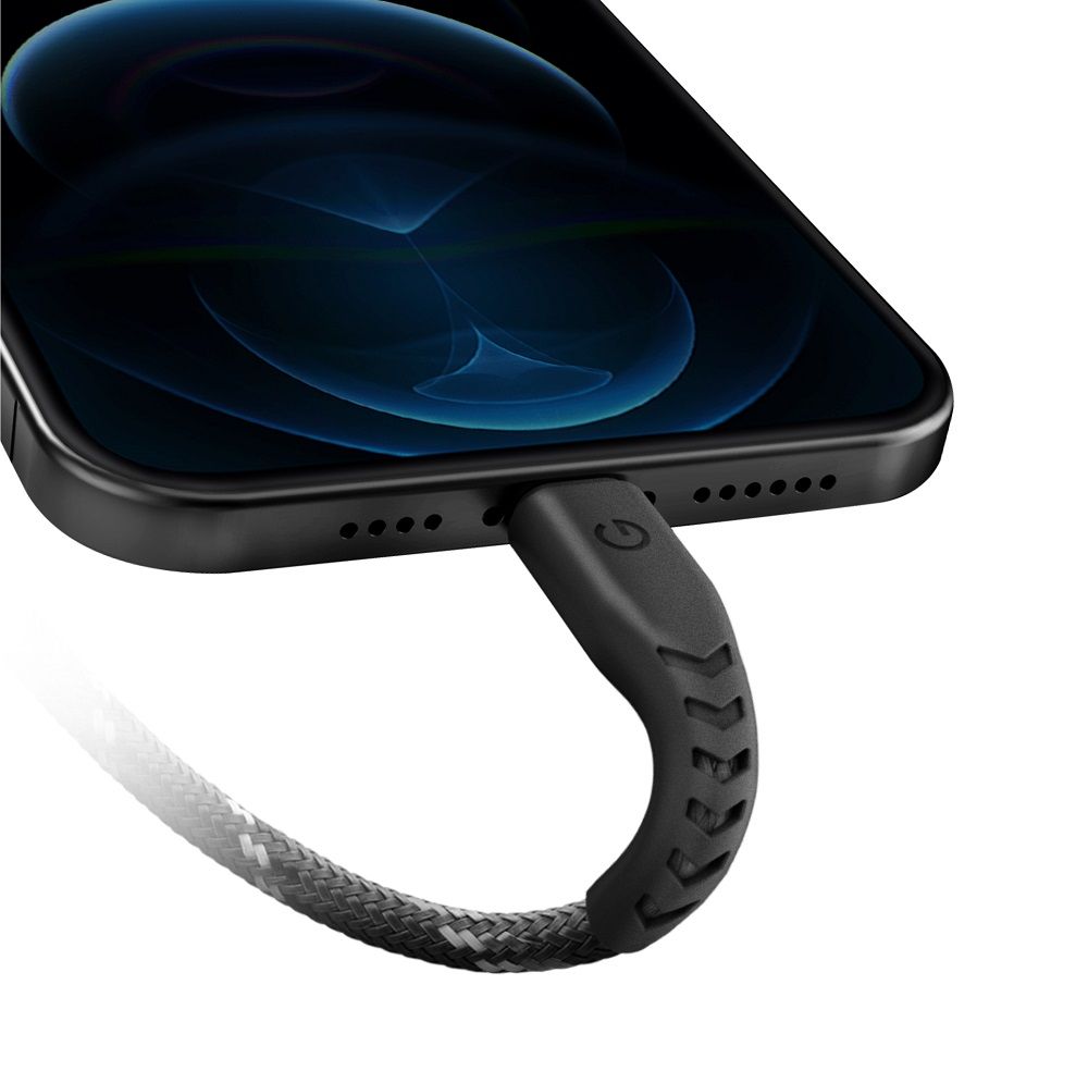 Energea NyloFlex Lightning to USB-C Cable 30CM