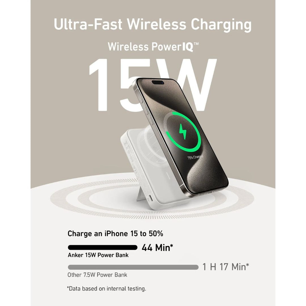 Anker A1654 Qi2 MagGo Power Bank (10K mAh)