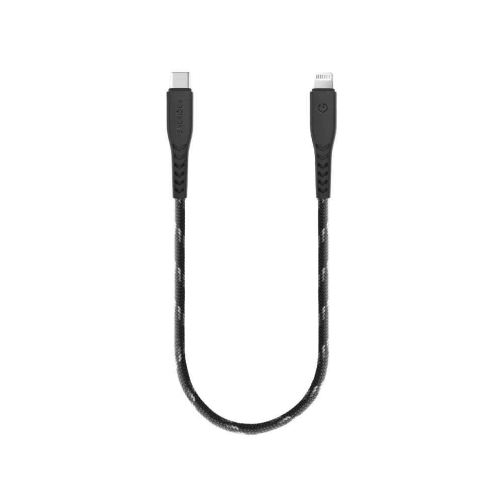 Energea NyloFlex Lightning to USB-C Cable 30CM