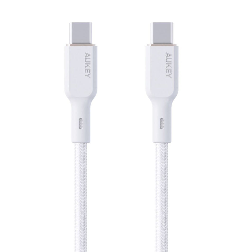 Aukey CB-KCC101 Circlet Blink Aramid Fiber USB C to C Cable -1m