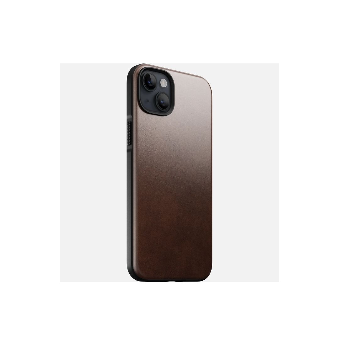 Nomad Horween Leather Magsafe Modern Leather Case for iPhone 14 Plus