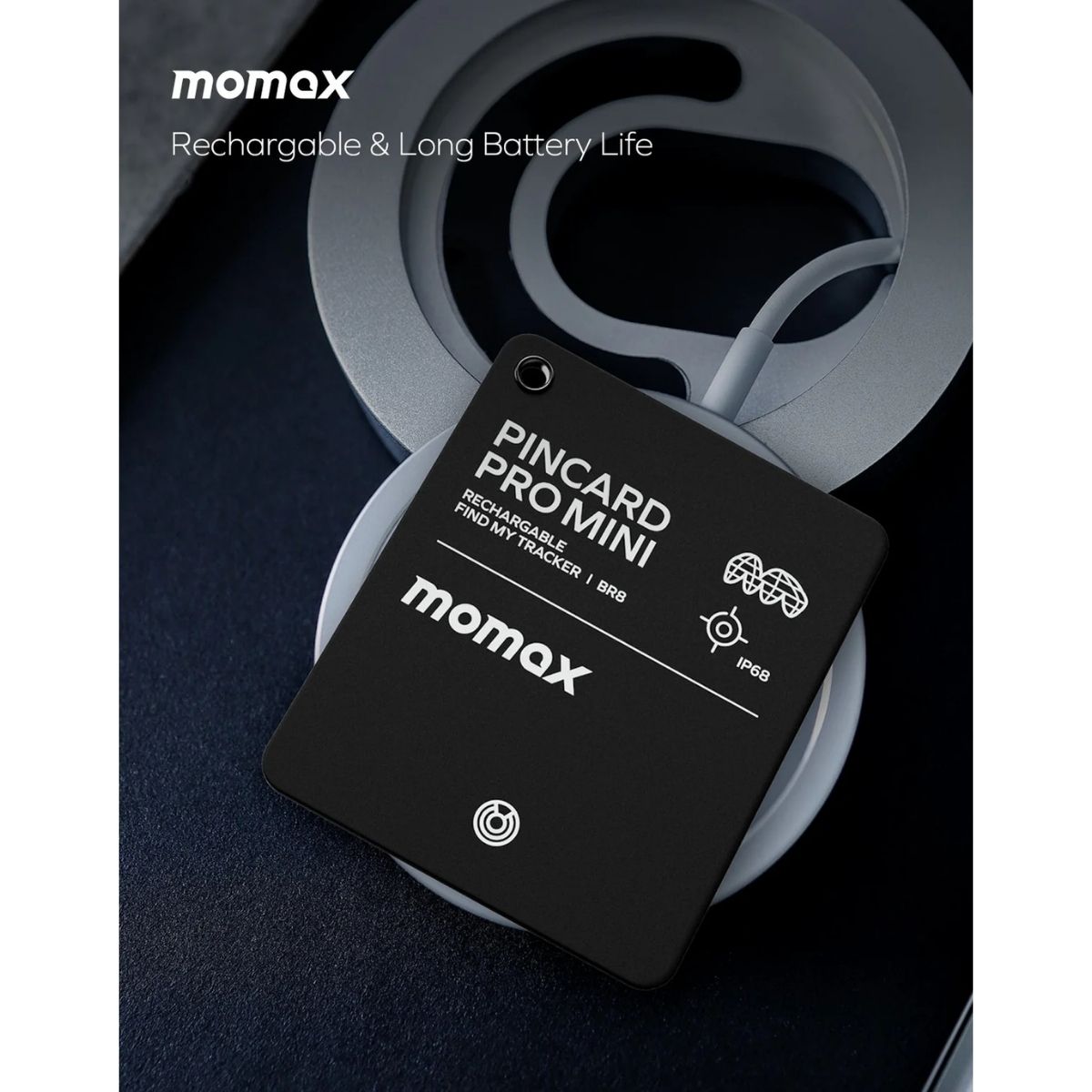 Momax PinCard Pro Mini FindMy Tracker