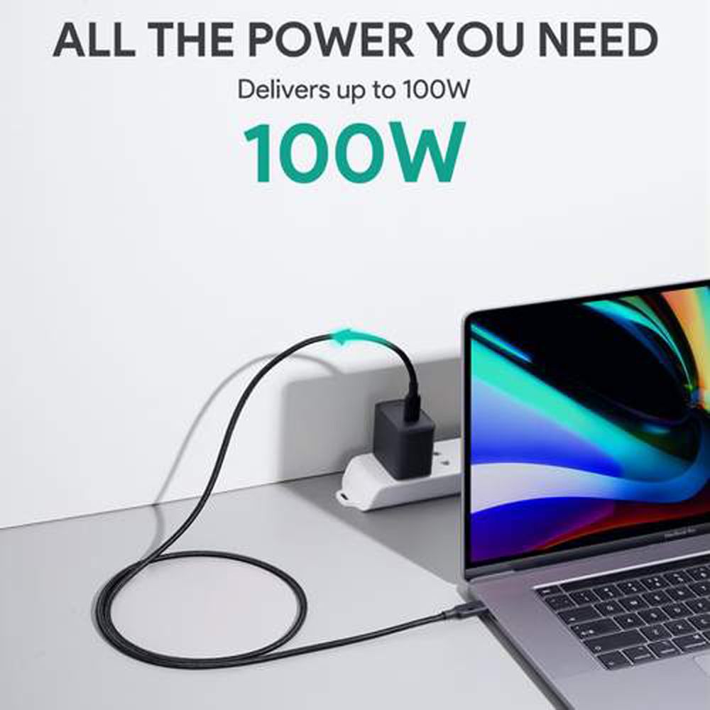 Aukey CB-CD21 Gen2 E Marker PD 100W Type C to C 1.2m Cable