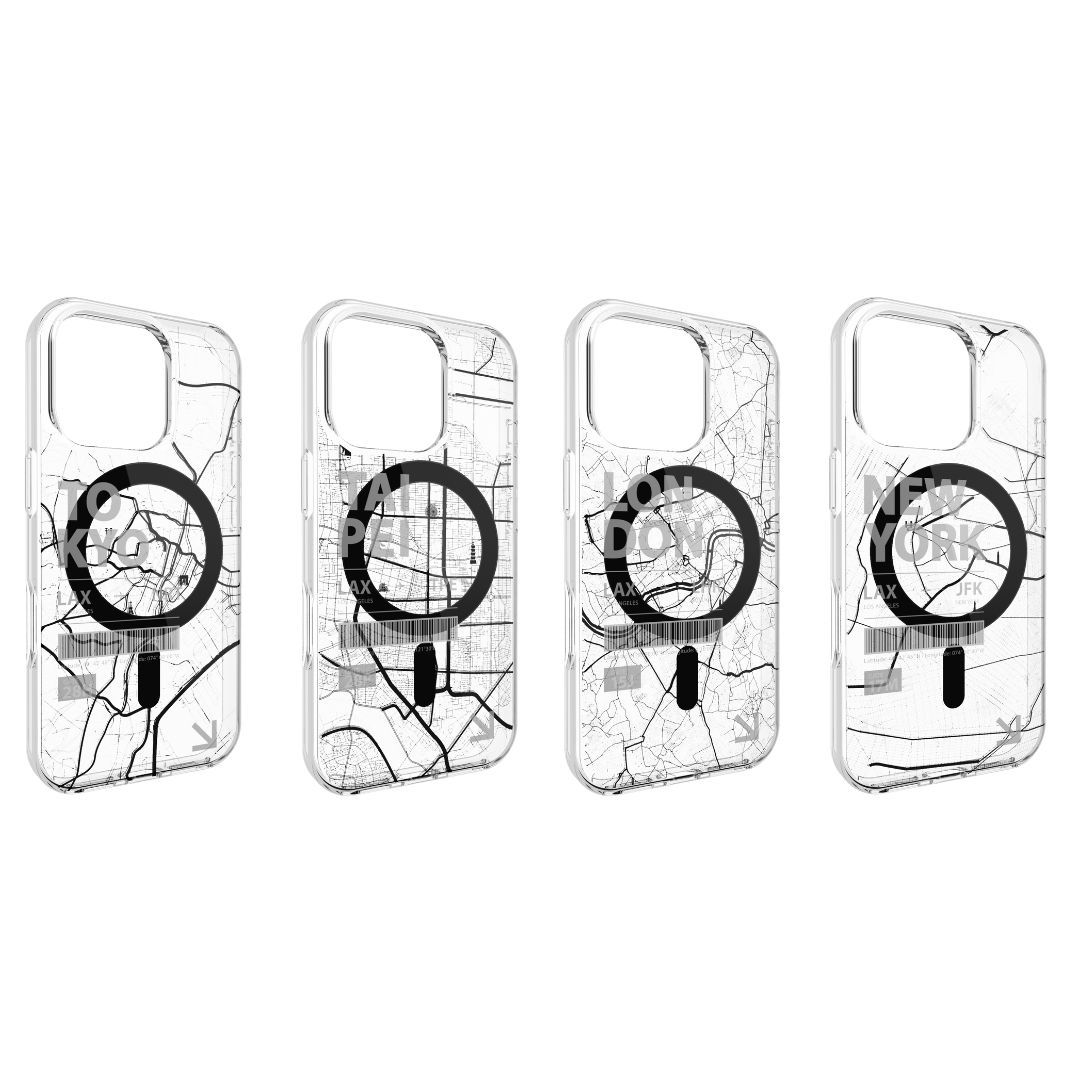 Mageasy Urban M 3D Patterned Shockproof iPhone 16 Series Case