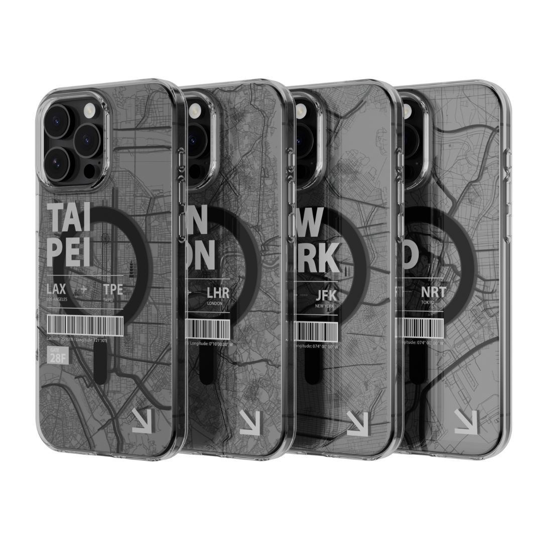Mageasy Urban M 3D Patterned Shockproof iPhone 16 Series Case